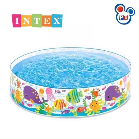 بركة سباحة سهلة التركيب حجم كبير قياس 152سم من إنتكس INTEX