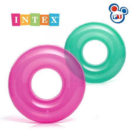 إنتكس عوامات سباحة قابلة للنفخ متعددة الألوان قياس 75سم INTEX